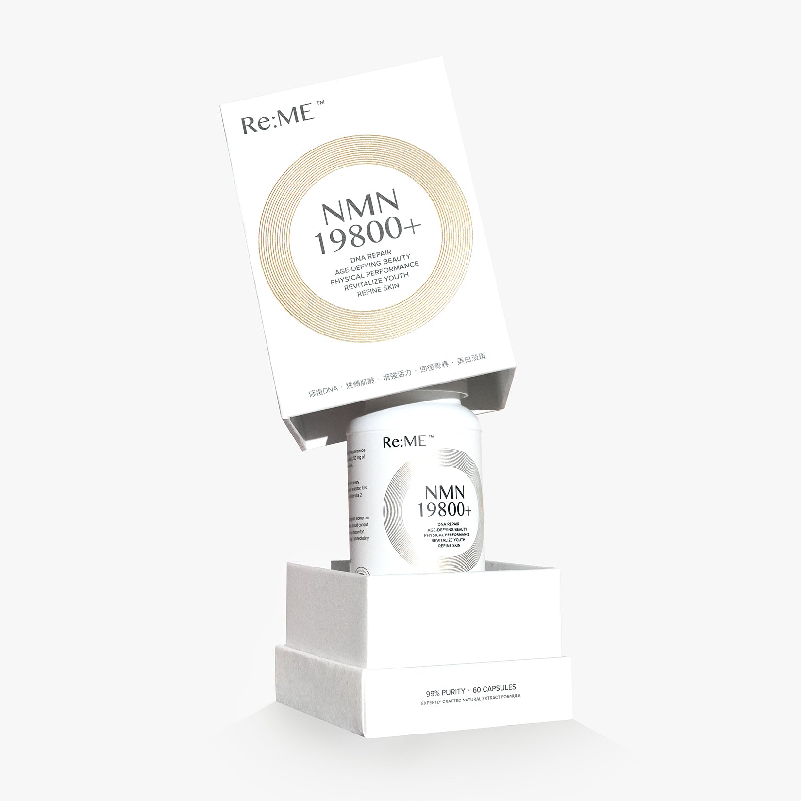 Re:ME™ NMN 19800+ 逆齡旅程每月訂閱計劃